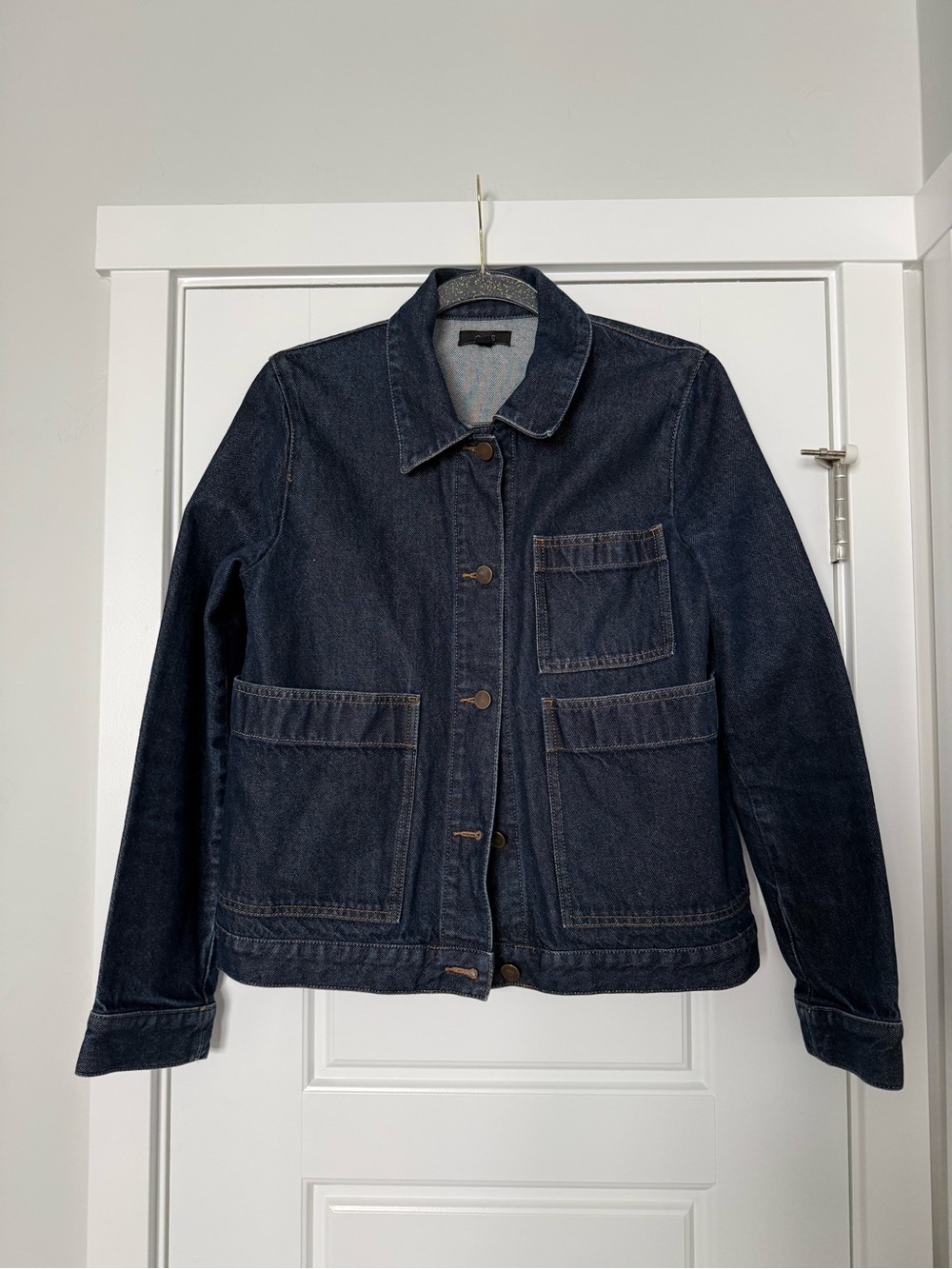 COS Dark Blue Denim Work Jacket - Woman’s